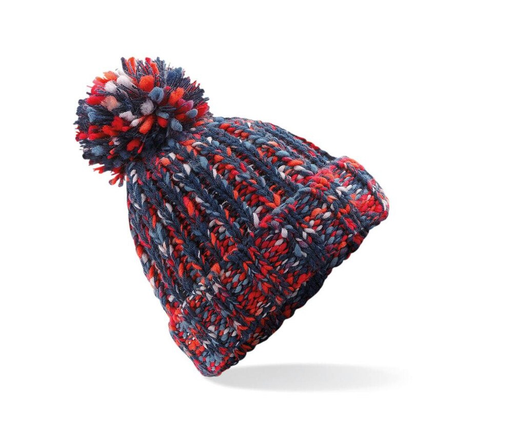 Beechfield BF487 - Gorro Twister con pompón