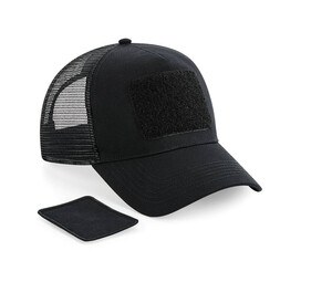 Beechfield BF641 - Gorra con panel extraíble Negro