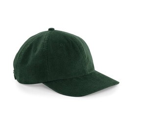 Beechfield BF682 - gorra Heritage de terciopelo Dark Olive