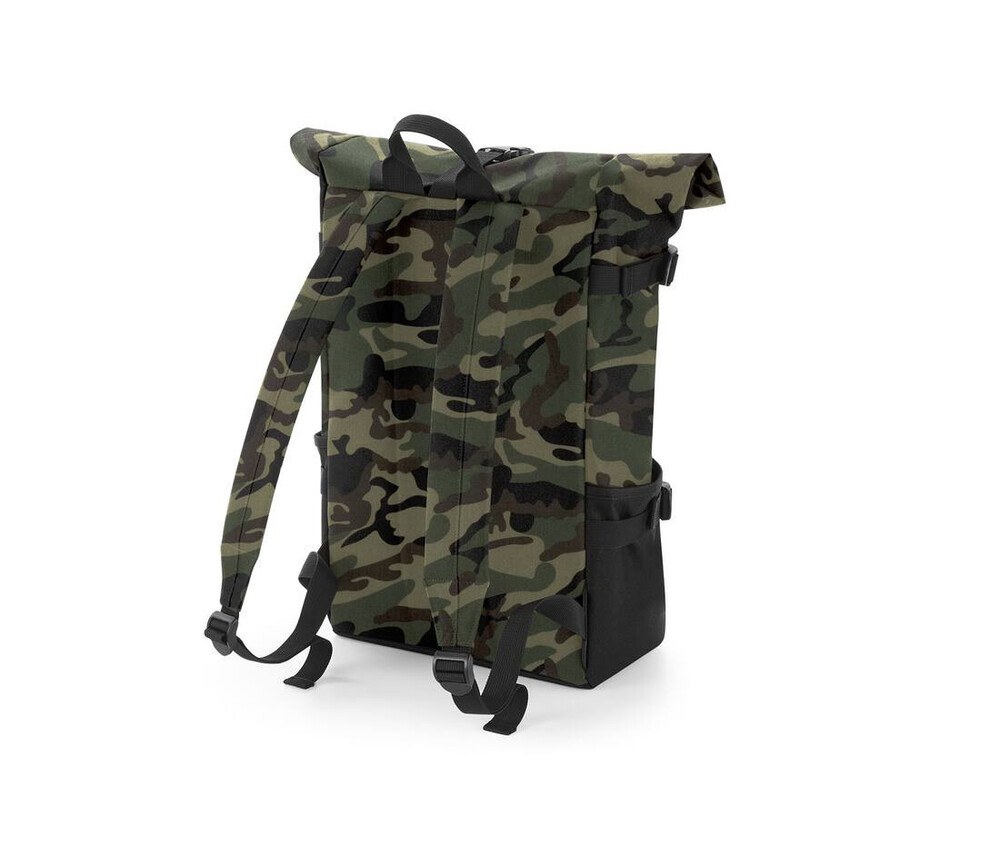 Bag Base BG858 - Colourful backpack with roll-up flap
