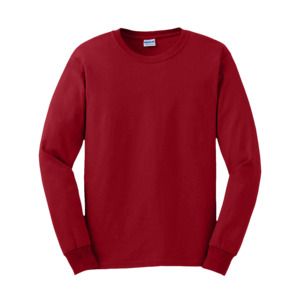 Gildan GN186 - Camiseta de manga larga Ultra-T para hombre  Cardinal red