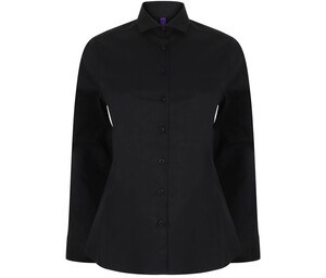 Henbury HY533 - Camisa de manga larga para mujeres HY533 Negro