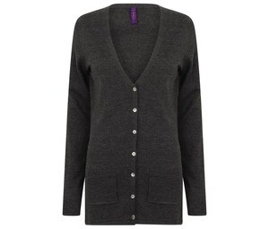 Henbury HY723 - Chaleco de mujer HY723 Grey Marl