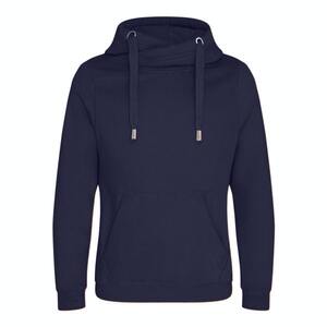 AWDIS JUST HOODS JH021 - Sudadera con cuello cruzado Oxford Navy