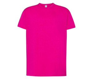 JHK JK155 - Camiseta de cuello redondo para hombre 155 Fucsia