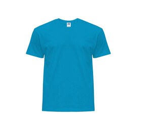 JHK JK155 - Camiseta de cuello redondo para hombre 155 Aqua