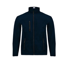 JHK JK500 - Chaqueta softshell para hombre JK500 Azul marino