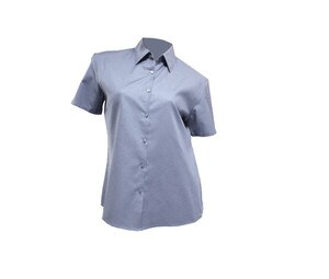 JHK JK606 - Camisa Oxford de mujer JK606 Plata