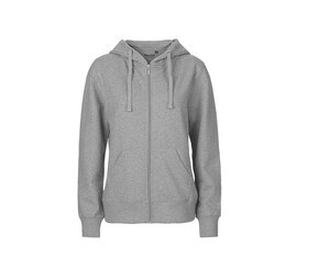 Neutral O83301 - Sudadera con capucha y cremallera para mujer O83301 Sport Grey