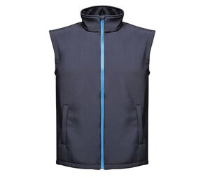 Regatta RGA844 - Calentador de cuerpo Softshell Navy / French Blue