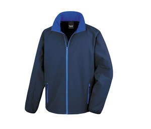 Result RS231 - Chaqueta polar de hombre con bolsillos con cremallera Navy/ Royal