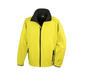 Result RS231 - Chaqueta polar de hombre con bolsillos con cremallera Yellow / Black