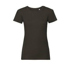 Russell RU108F - Camiseta orgánica Dark Olive