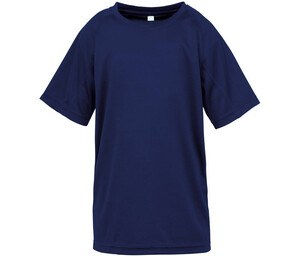 Spiro SP287J - Camiseta transpirable AIRCOOL para Niños Azul marino