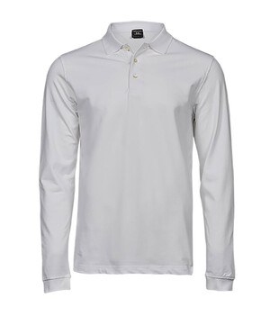 Tee Jays TJ1406 - Polo Lujo Stretch Manga Larga Para Hombre