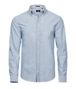 Tee Jays TJ4000 - Camisa Oxford Para Hombre Azul claro