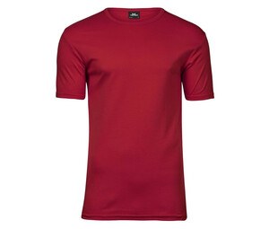 Tee Jays TJ520 - Camiseta Interlock Para Hombre De color rojo oscuro
