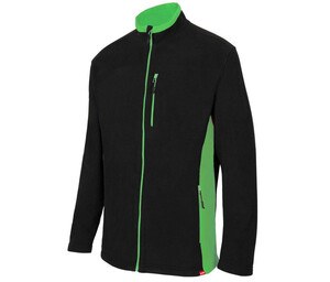 VELILLA V1504 - VESTE POLAIRE BICOLORE Negro / Tilo