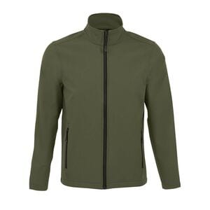 SOL'S 01195 - RACE MEN Softshell Hombre Con Cremallera Ejército