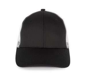 K-up KP110 - Gorra Trucker - Certificado Oeko-Tex Negro / Blanco