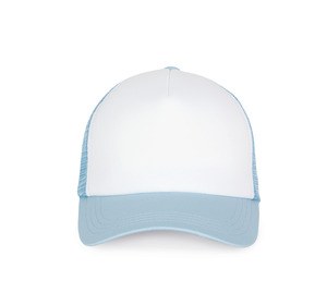 K-up KP111 - GORRA TRUCKER 5 PANELES White / Sky Blue