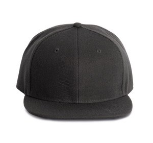 K-up KP160 - Gorra Snapback - 6 paneles Dark Grey / Dark Grey