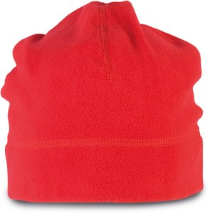 K-up KP879 - Gorro de vellón polar Rojo