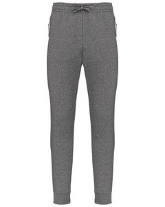 Proact PA1012 - Pantalón de chadal de jogging con bolsillos multi-deporte para adultos Grey Heather