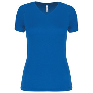 Proact PA477 - Camiseta de deporte cuello de pico mujer Aqua Blue