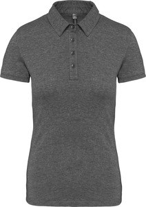 Kariban K263 - Polo jersey manga corta mujer Grey Heather