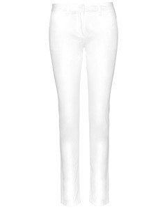 Kariban K741 - Chinos de mujer White