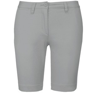 Kariban K751 - Bermudas chino mujer Fine Grey