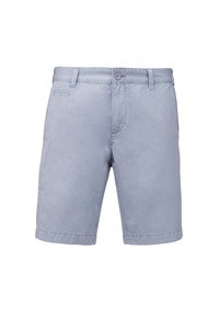 Kariban K752 - Bermudas hombre efecto desteñido Washed Smoky Blue