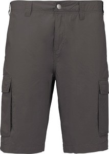 Kariban K755 - Bermudas ligeras multibolsillos hombre Light Charcoal