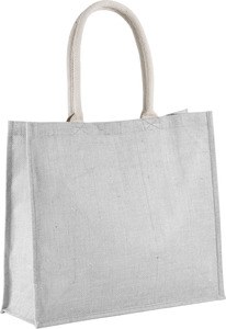 Kimood KI0219 - BOLSA DE PLAYA EN YUTE Cool Grey