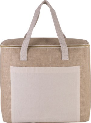 Kimood KI0354 - Bolsa isotérmica de yute - modelo grande