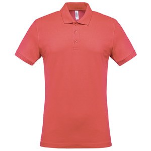 Kariban K254 - Polo piqué de manga corta de hombre True Coral