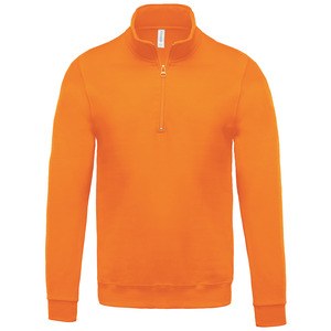 Kariban K478 - Sudadera cuello cremallera Naranja