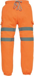 Yoko YHV016T - Pantalón de jogging Hi Vis Orange