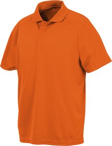 Spiro S288X - Polo de alto rendimiento "Aircool" Flo Orange