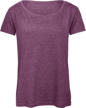 B&C CGTW056 - Camiseta Triblend Cuello Redondo Mujer