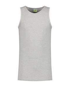 Lemon & Soda LEM1275 - Tanktop Cot/Elast para él Grey Heather