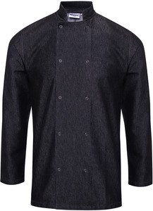 Premier PR660 - Chaqueta de cocinero vaquera Black Denim