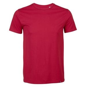 ATF 03272 - Léon Camiseta Hombre Cuello Redondo Made In France Rojo