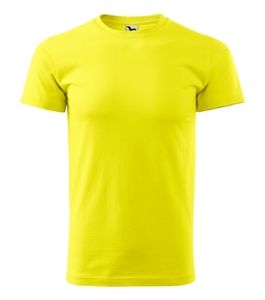 Malfini 137 - Camiseta nueva y pesada unisex Amarillo lima