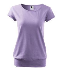 Malfini 120 - Camiseta de la ciudad Damas Lavanda