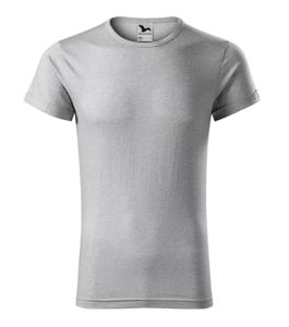 Malfini 163 - Camiseta Fusion Gents mélange argent