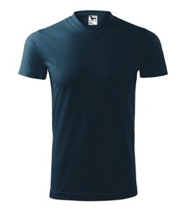 Malfini 111 - Camiseta de cuello en V pesado unisex Mar Azul