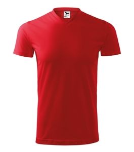 Malfini 111 - Camiseta de cuello en V pesado unisex Rojo