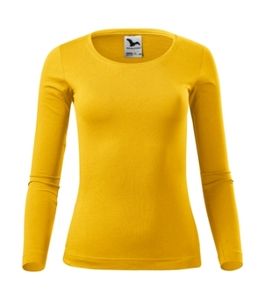 Malfini 169 - Fit-t ls camiseta damas Amarillo